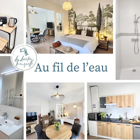 アパート Au Fil De L'eau - Meuble Tourisme 3 Etoiles, Balcon, Spacieux, Confort, Calme